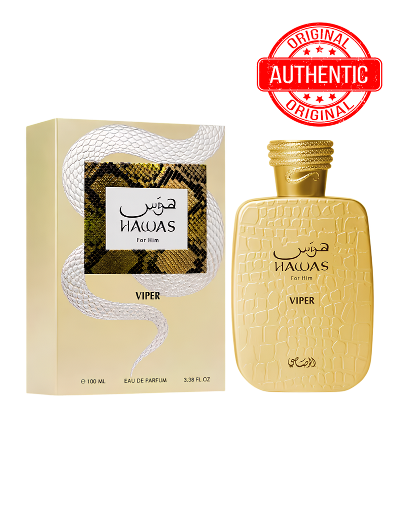 Hawas Viper EDP 100ml | Fragancia Masculina Intensa
