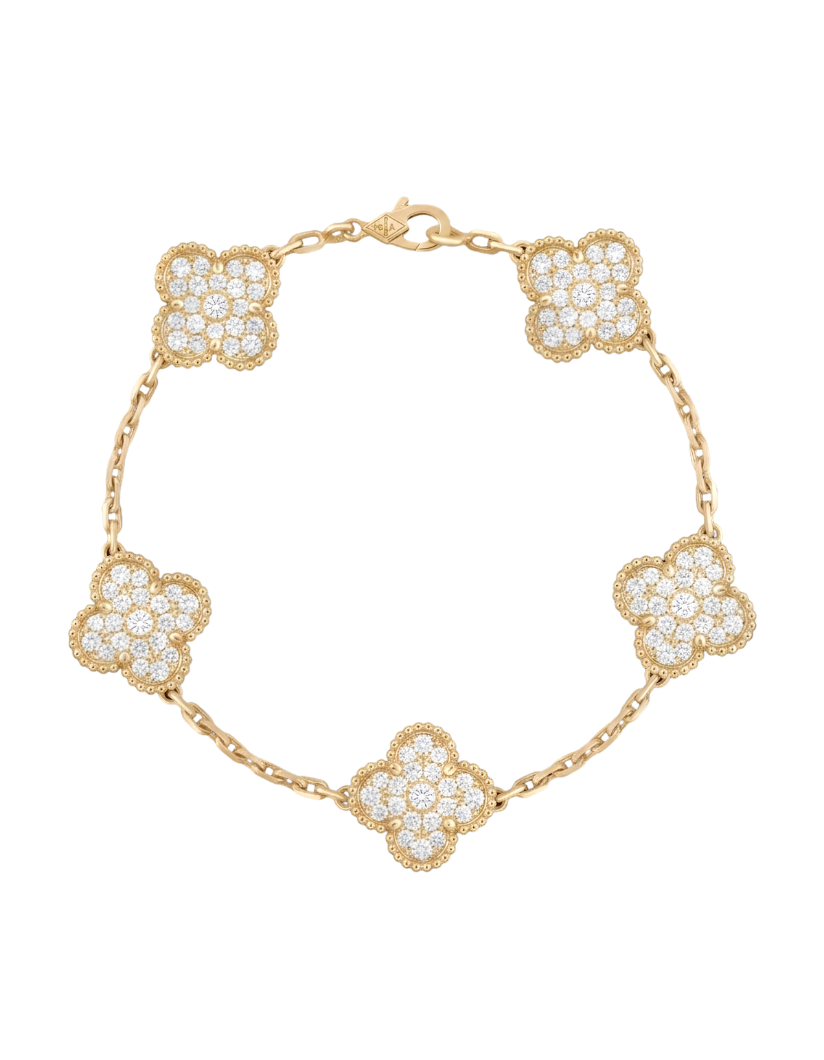 Pulso Tipo VCA Dorado & Diamante