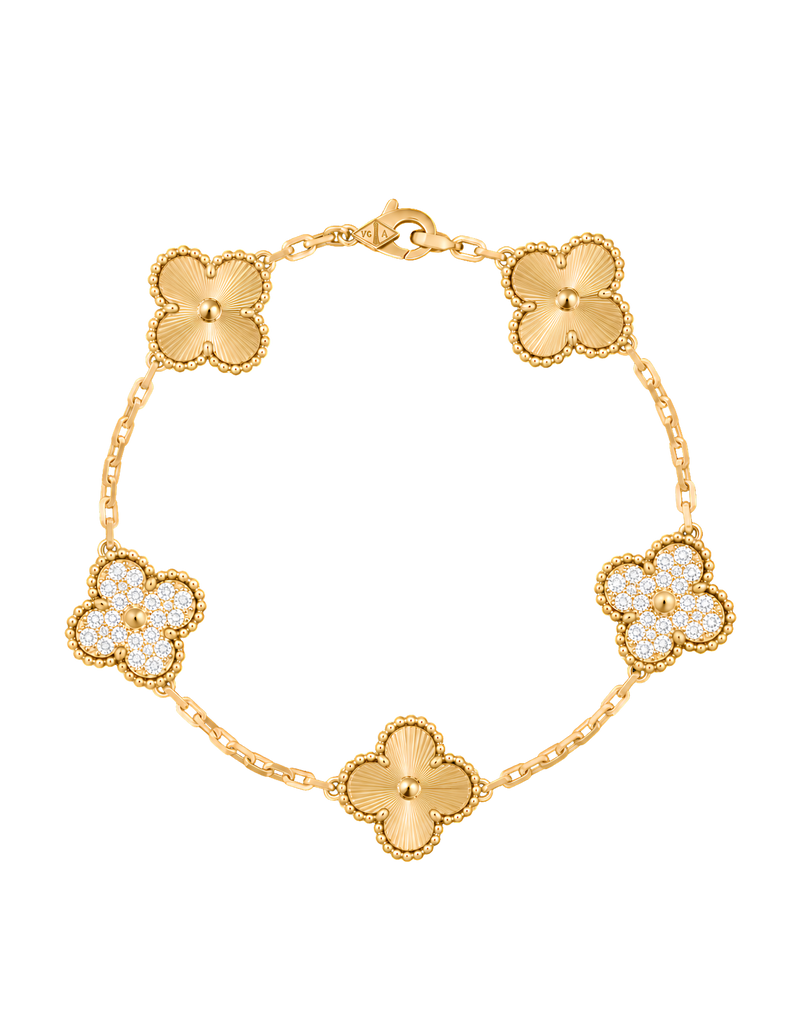 Pulso VCA Full Oro Diamante
