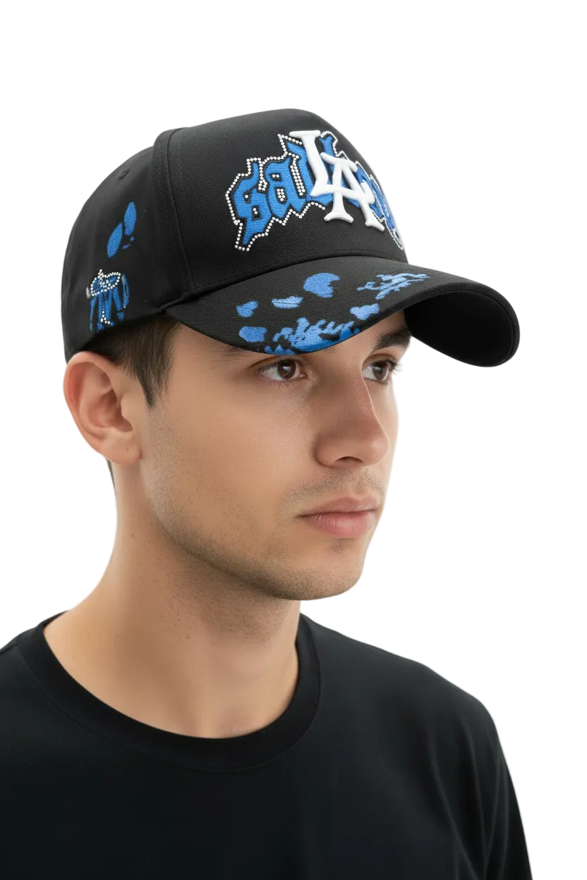 GORRA DANDY HATS X JUNIOR H "ANGEL AZUL"