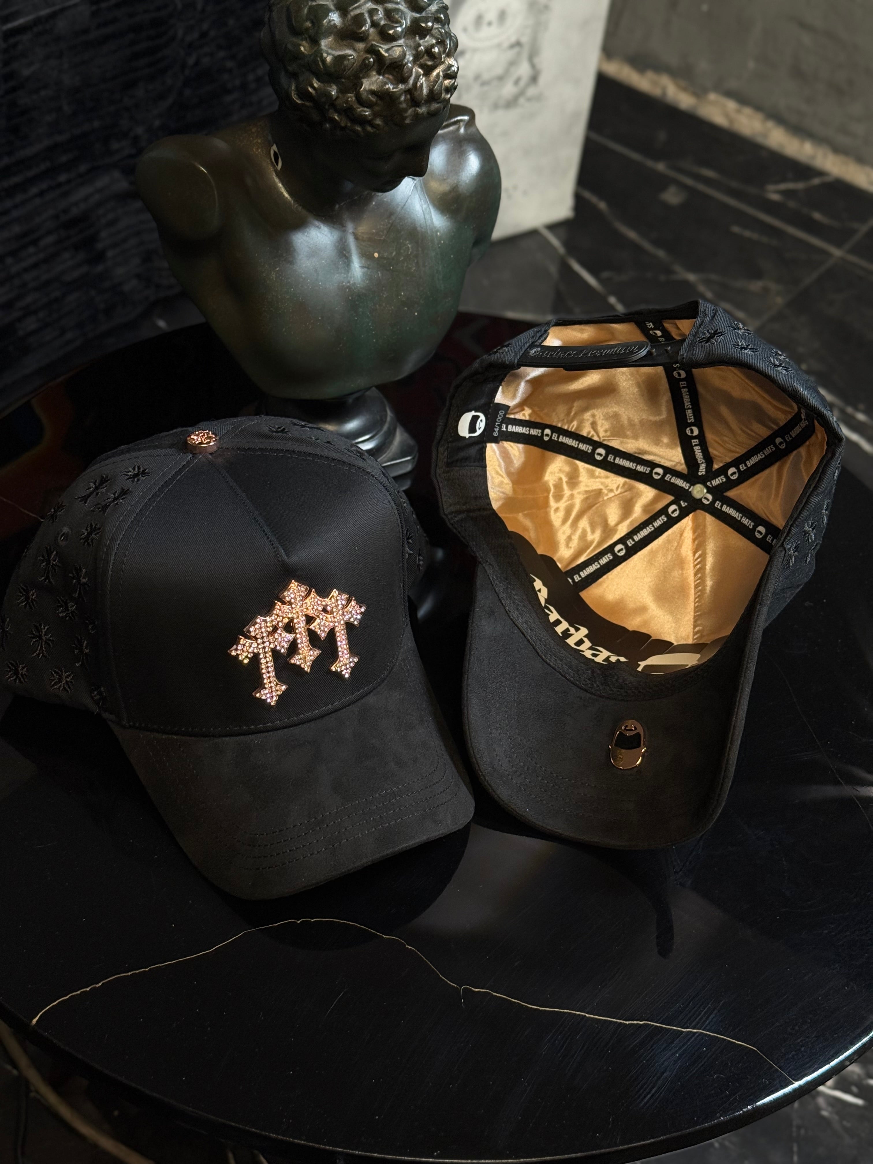 BARBAS HATS "CHROME ROSE GOLD"