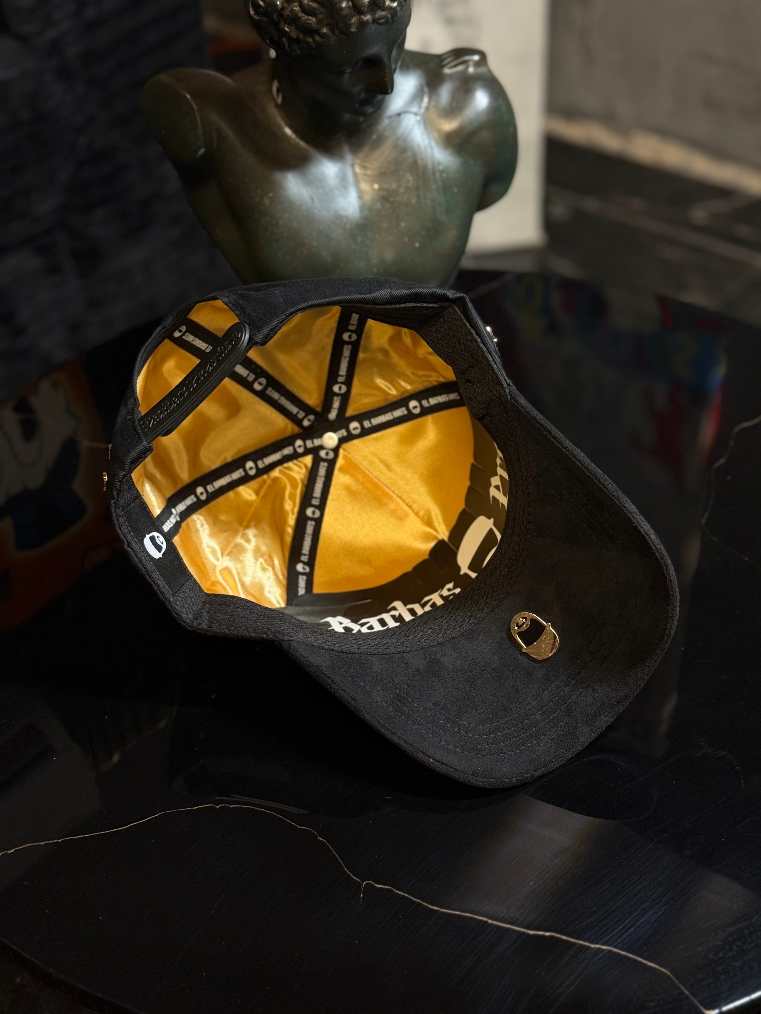 BARBAS HATS "B CHROME 24K GOLD"