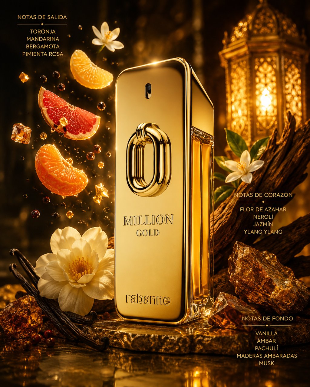 ONE MILLION GOLD 100ML