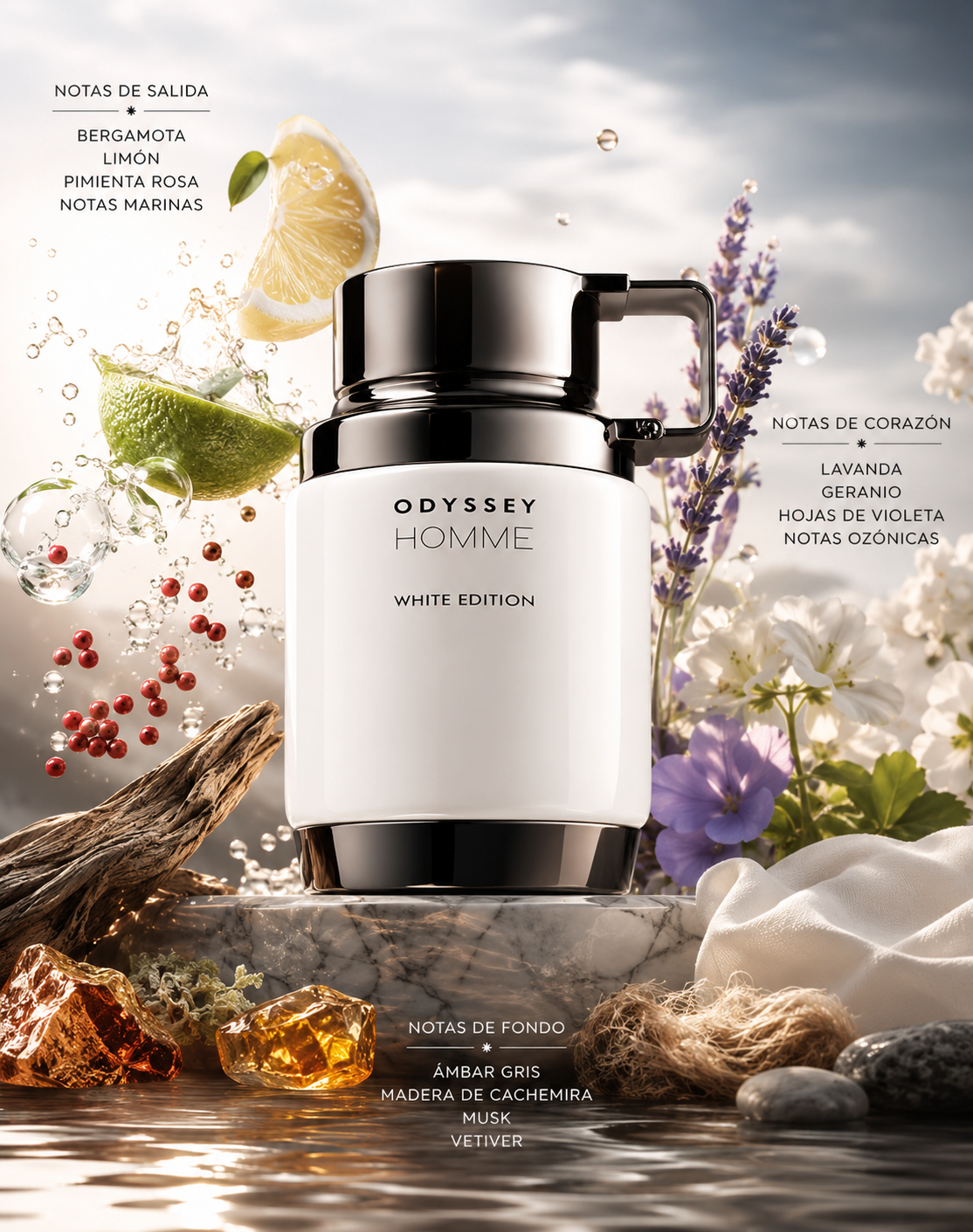 ODYSSEY HOMME WHITE EDITION 100ML