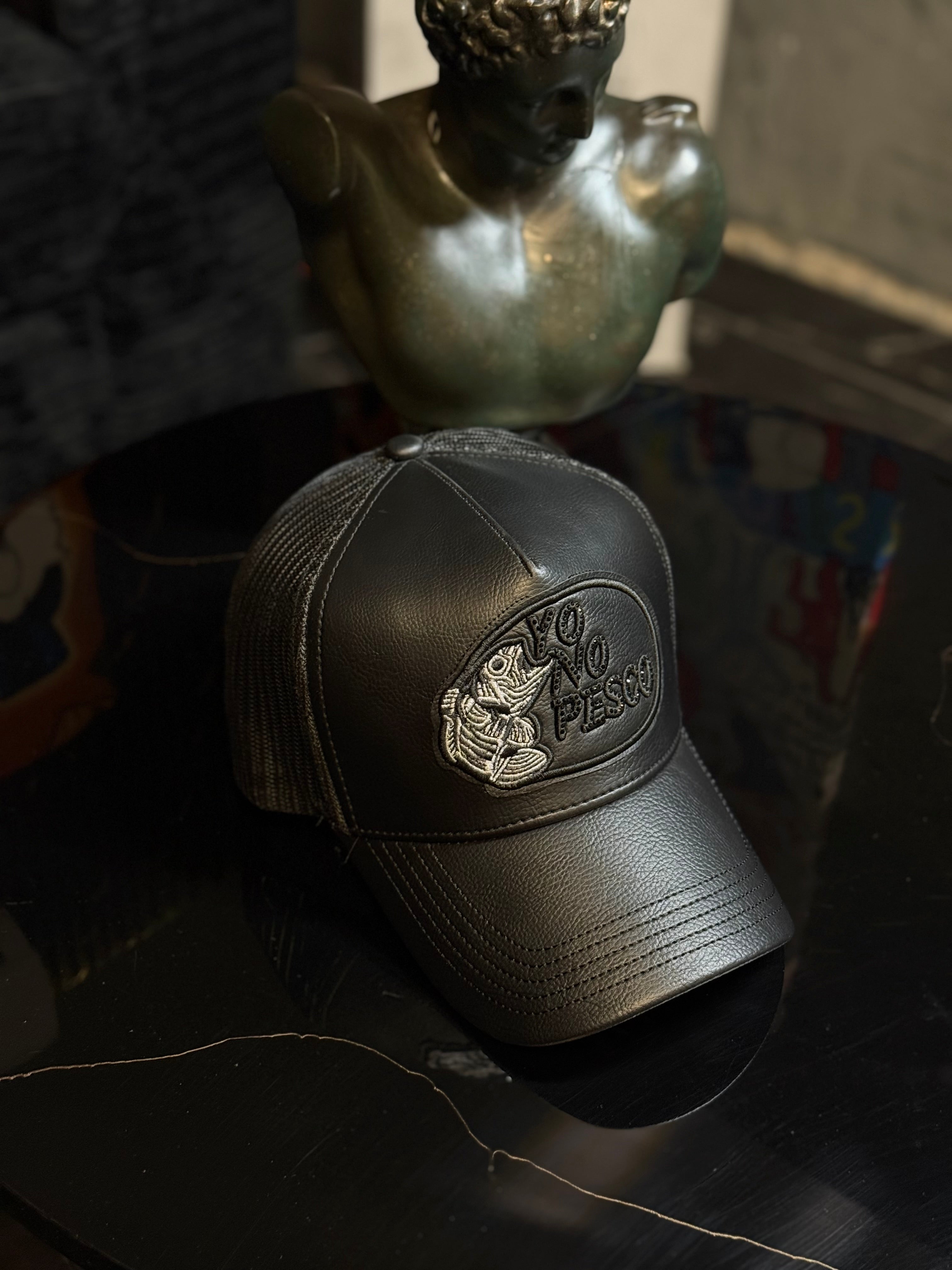 GORRA DANDY YO NO PESCO PIEL