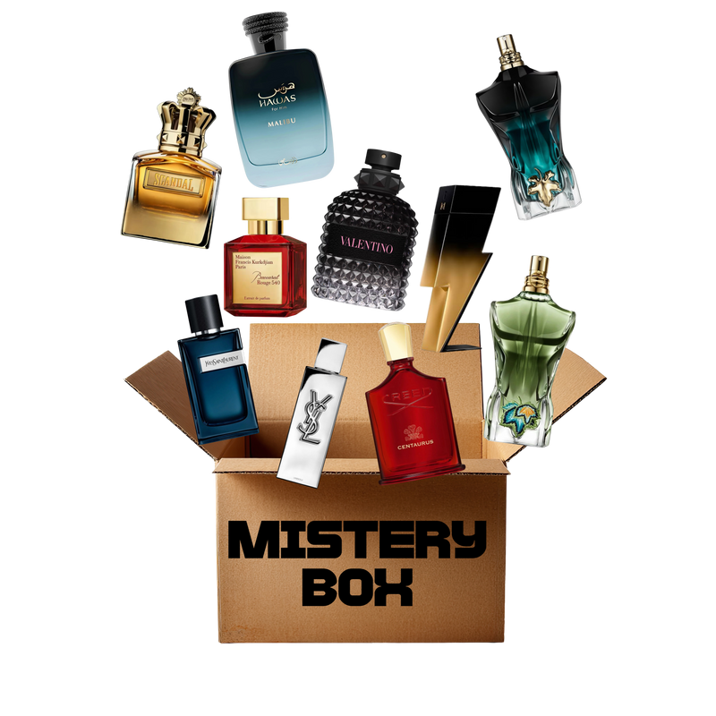 Mystery Box de Fragancias Premium – 10 piezas